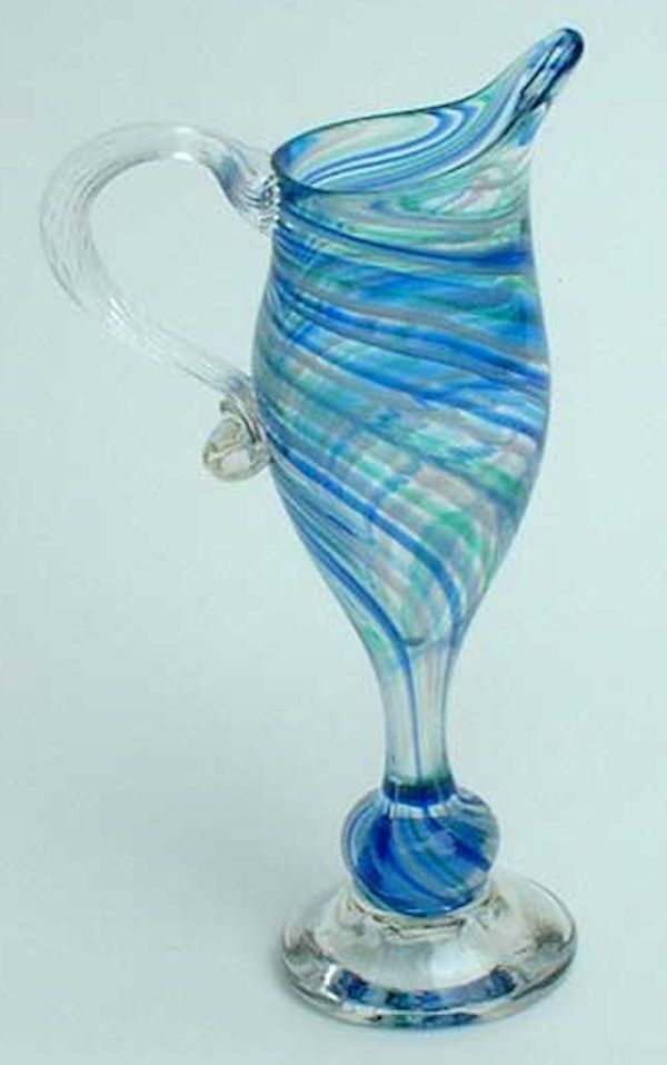 Blue and Green Swirl