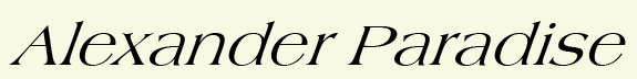 Alexander Paradise