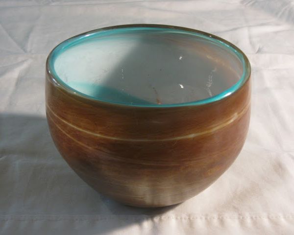 Tobacco Colored Bowl
