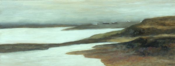 Fog over Toolik Lake